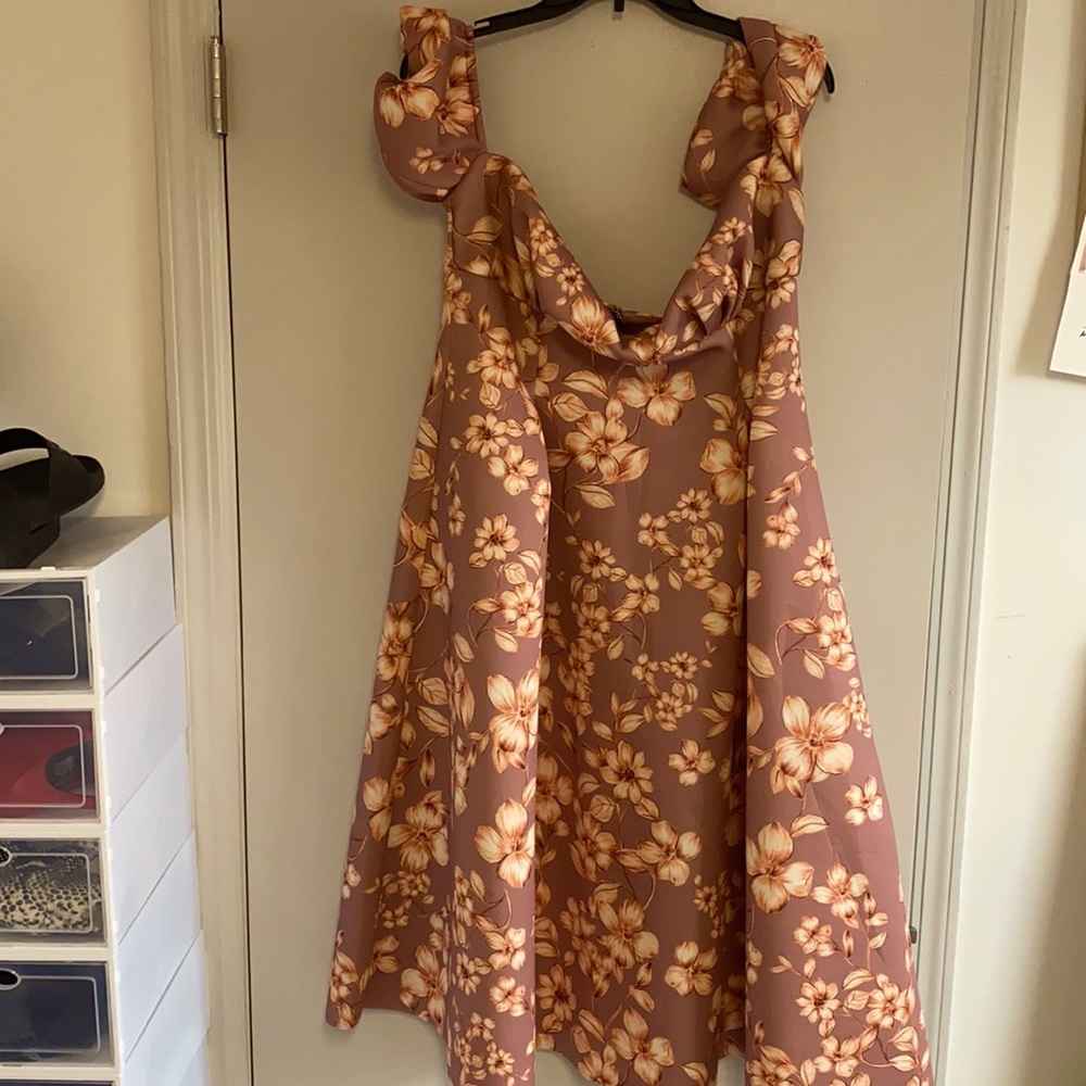 ASOS off the shoulder dress